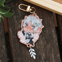 Image 2 of ffxiv flower keychains - SET D
