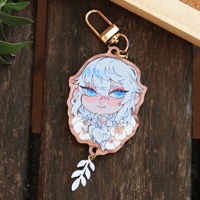 Image 3 of ffxiv flower keychains - SET F