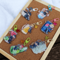 Image 2 of  mob psycho 100 cafè keychains
