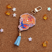 Image 1 of ffxiv Azem Stone [wooden keychain]