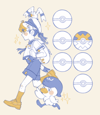 Image 3 of pokemon: trainer tote-bag [WATER]
