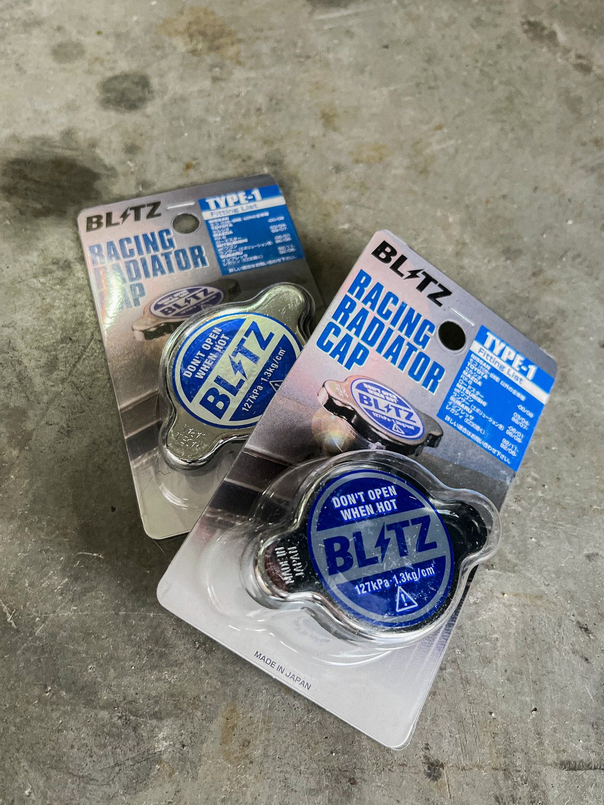 kiyata リスランプ BLITZ RACING RADIATOR CAP TYPE 1 | SevenStars