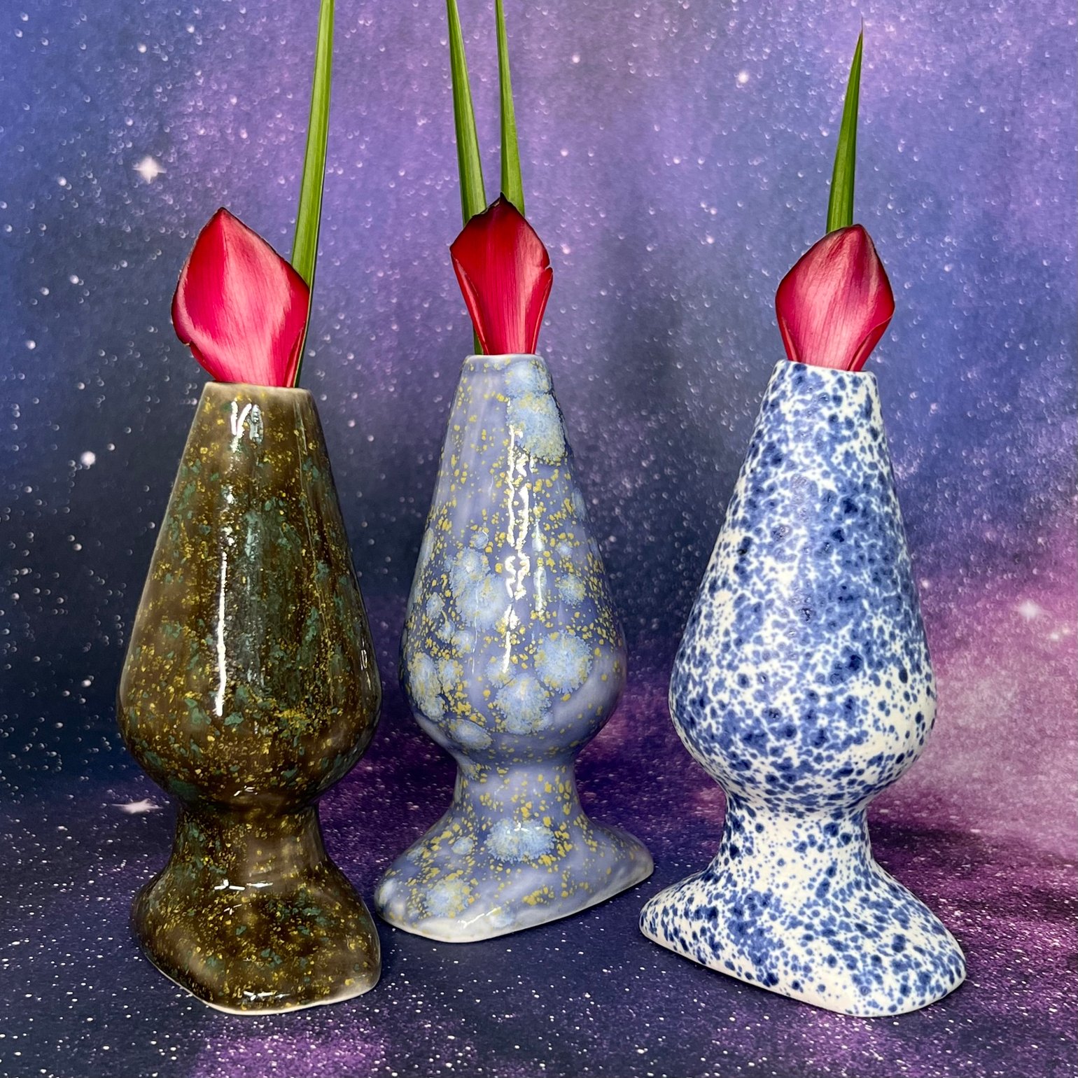 Image of Cosmic Butt Plug Stem Vases