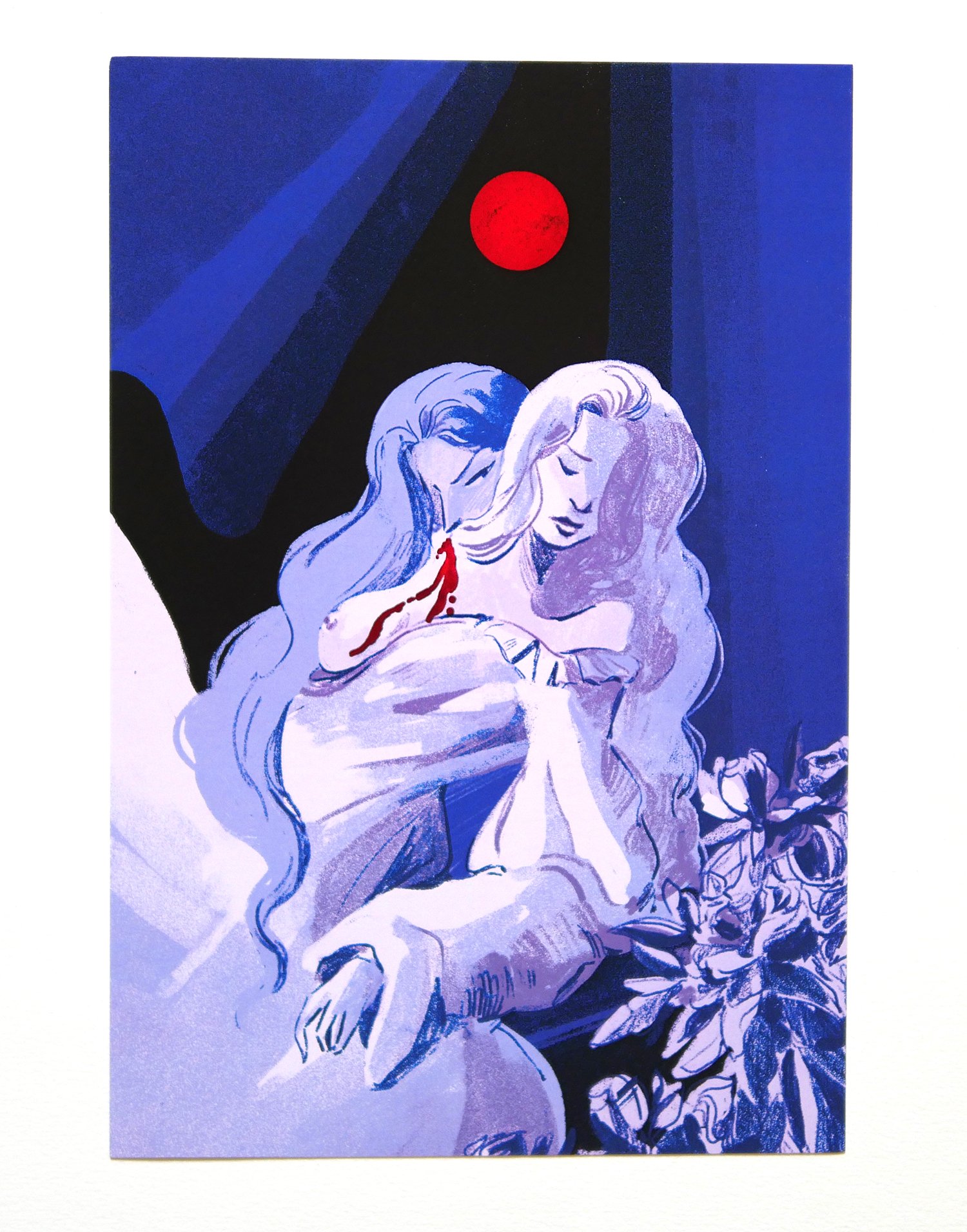 A taste of your love - red foil print