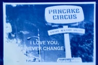 Pancake Circus Cyanotype 