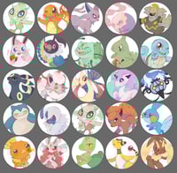 pokemon button pin -set2-