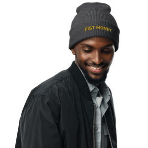 Image of FIST MONEY - Dark Waffle beanie