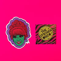 Beetlejuice: Miss Argentina Vinyl Sticker 