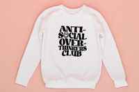 Image 1 of Anti social crewneck