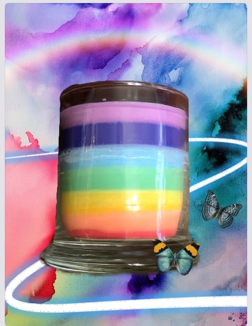 Image of 7 CHAKRA INTENTION CANDLE