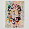 Sailor Moon Hong Kong Limited Clear File Set