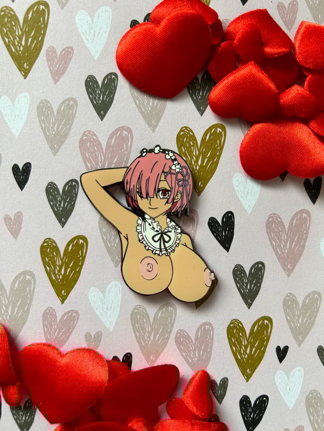 Sexy Maid Girl Pin