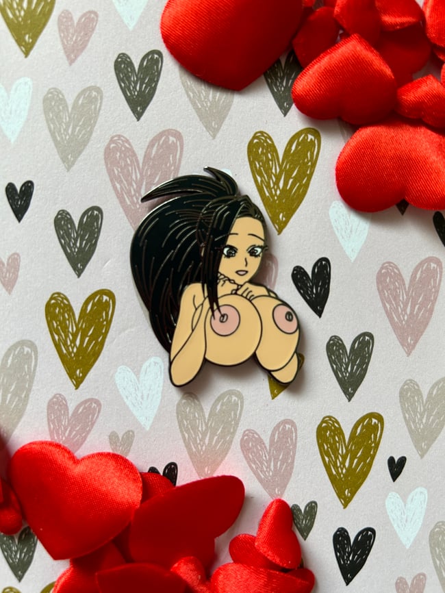 Sexy Hero Girl Pin