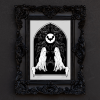 Image 1 of Guardians of The Vampire Castle - Art Print