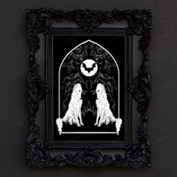 Image 2 of Guardians of The Vampire Castle - Art Print
