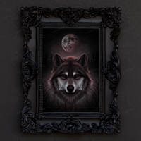 Image 1 of Wolf's Moon - Art Print