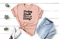 Image 1 of Feeling kinda IDGAFish tshirt
