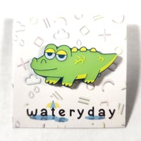 Chill Gator Enamel Pin