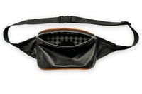 Image 2 of Belt Bag in Black + Tan