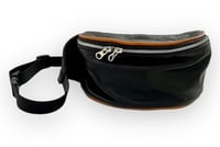 Image 3 of Belt Bag in Black + Tan