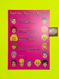 ‘Corrie Queen Vogue’ A3 Art Print