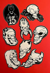 Image 2 of Skullfactory 30 Sticker Set