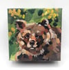 Grin and bear it – cute bear painting