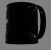 "Dinner" Coffee Mug, 11oz, Black