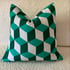 Emerald cubic cushion cover Image 2