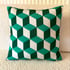 Emerald cubic cushion cover Image 3