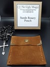 Suede Rosary Pouch