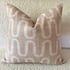 Nude pink wiggle cushion cover Image 2