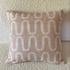 Nude pink wiggle cushion cover Image 4