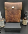 Crazy Horse "El Grande" Xtra Large Leather Rosary Pouch (With Optional Leather Conditioner.)