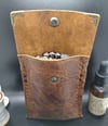 Crazy Horse "El Grande" Xtra Large Leather Rosary Pouch (With Optional Leather Conditioner.)