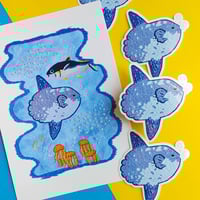 Image 5 of "Big Blue Pacific" Large Postcard/Print