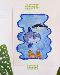 Image 4 of "Big Blue Pacific" Large Postcard/Print