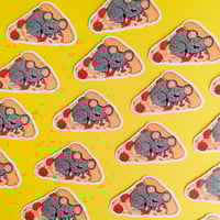 Image 3 of Ratteroni Clear Vinyl Sticker
