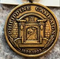 Image 2 of Pre-WWI Philippine-American War (USA) Philippine Campaign Medal (Navy) - 1899-1903