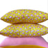 Yellow leopard cushion cover  Image 2