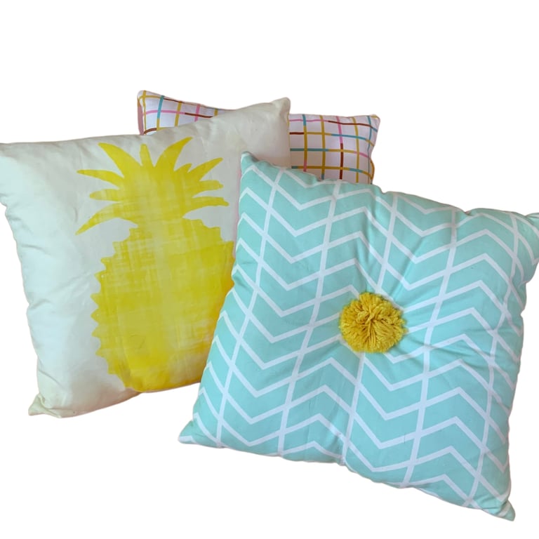3 piece cushion bundle