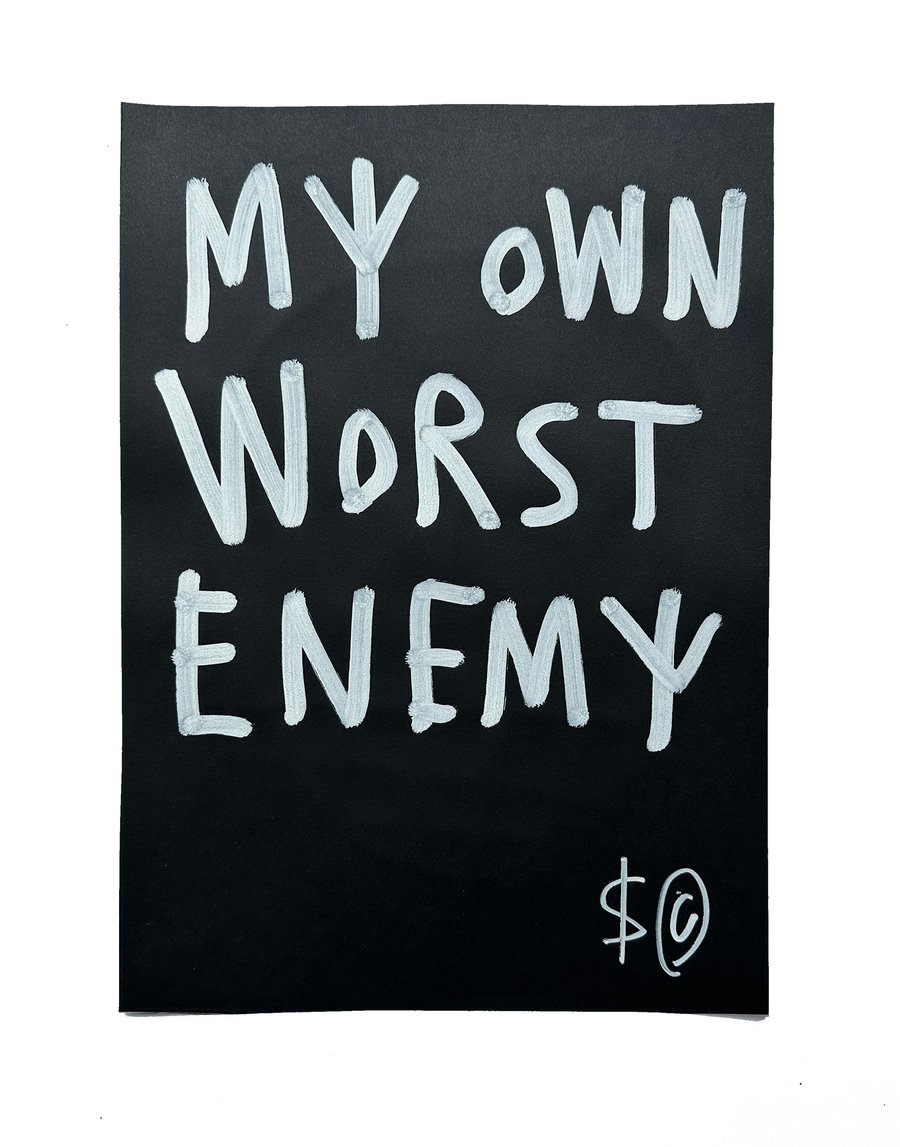 Image of 'My own worst enemy' by SKELETON CARDBOARD