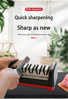  Electric Diamond Steel Sharpener With 4 Slot For Kitchen Ceramic Knife