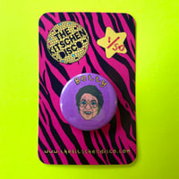 Betty Turpin Button Badge