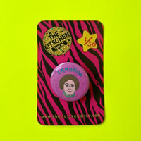 Emmeline Pankhurst Button Badge