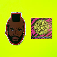 Mr T Vinyl Sticker