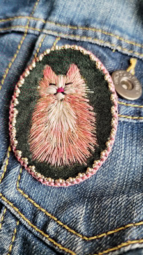 Image of Broche CHATfoin