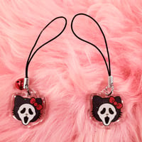 Image 2 of Ghost Kitty Phone Charm