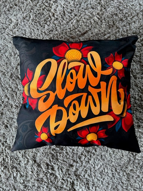 SLOWDOWN FOO DOG PILLOW COVER