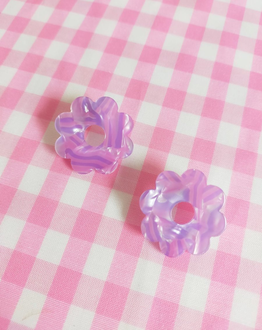 Image of Pendientes LORE - Lila